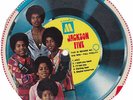 Michael Jackson 5 Five Cereal Disque 45t Cardboard Record #1 Single Picture Disc