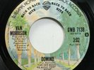 Rock 45 Van Morrison - Domino / Into The Mystic On Warner Bros.