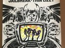 THIN LIZZY  JAILBREAK  ORIG. 1976 VINYL  TERRE HAUTE PRESSING  SRM-1-11081