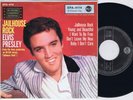 ELVIS PRESLEY Jailhouse Rock Danish EP 45PS 1957