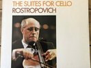SXL 6393 Britten Suites for Solo Cello / Mstislav Rostropovich W/B