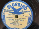 Bluebird 5915 LEROY CARR w Scrapper Blackwell ROCKS IN MY BED 78 rpm  Blues E-