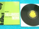 THELONIOUS MONK Sonny Rollins WORK  Vinyl LP PRESTIGE 1958 MONO Deep Groove RVG