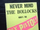 SEX PISTOLS - NEVER MIND THE BOLLOCKS - 1977 LP A7/B7 VG/VG