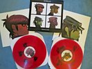 2x LP Gorillaz Demon Days Liquid filled oil rare vinyl Bootleg
