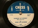 BLUES JOHN LEE HOOKER Leave My Wife Alone / Ramblin' By Myself CHESS 1467