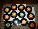 12-Beatles 45s LOT-