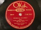 JAZZ LOUIS ARMSTRONG & HIS HOT FIVE Muskrat Ramble OKEH 8300