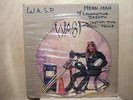 WASP - Mean Man - 3 Track  SHAPED PICTURE DISC  - Used   1989   EX