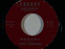 Doo Wop 45 TIPPY HUBBARD Nobody/Our Winter Romance on Frandy