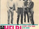 THE BEATLES 45 EP HELP+PS SWEDEN RARE 1965