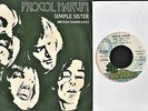 PROCOL HARUM   SIMPLE SISTER / BROKEN BARRICADES 1972 SPAIN   PROMO w/ PS   NM
