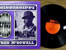 COUNTRY BLUES LP: MISSISSIPPI FRED MCDOWELL DELTA BLUES F 1021