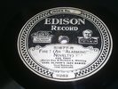 Edison Diamond Disc Record # 51877-Earl Oliver's Jazz Babies