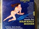 Music For Heavenly Bodies LP Omega Disk OSL-4 US ORIG 1958 Theremin Exotica Nude