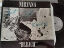 NIRVANA - BLEACH - SIGNED BY ALL 3 - KURT COBAIN, DAVE GROHL & KRIST NOVOSELIC