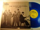 Gospel LP the Toney Brothers Quartet on Bibletone Blue Wax