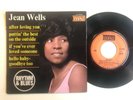 JEAN WELLS After loving you FRENCH EP MAXI/CBS 35002 NORTHERN SOUL VG+/EX