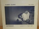 LP CLAUDIO COJANIZ Metronomes (Tactus 83) Italian free jazz solo piano SEALED