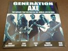 GENERATION AXE THE GUITARS THAT DESTROYED THE WORLD 2LP BLACK VINYL NEW/SEALED