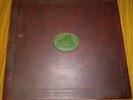 Vintage His Master's Voice album with 13 x gramophone (78) records