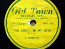 5 CROWNS doo-wop 78 YOU COULD BE MY LOVE on Old Town in STRONG VG cond. RJ 243