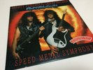 Vinyl Cacophony Speed Metal Symphony LP Record (EX/EX) 1989 Promo White Label
