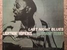 LIGHTNIN HOPKINS LAST NIGHT BLUES ANALOGUE PRODUCTION AUDIOPHILE 2 LP 45 RPM OOP