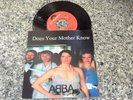 ABBA *DOES YOUR MOTHER KNOW* 7'' 1979 RADIO COPY PORTUGUESE EXC