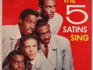 THE 5 SATINS: Sing US Ember ELP 100 ’59 Orig Doo Wop Vinyl LP HEAR