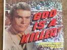 A. A. Allen God Is A Killer evangelic preacher LP JESUS BLOOD RED vinyl record