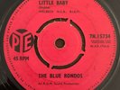 THE BLUE RONDOS  little baby / baby i go for you PYE joe meek LISTEN 1964 RGM