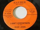DETROIT NORTHERN SOUL 45 WADE JONES RARE MOTOWN 45 RAYBER LBL RA 1001 INSANE