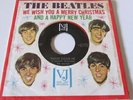 THE BEATLES RARE 45 & PIC SLEEVE VEE-JAY LBL MERRY X-MAS / HAPPY NEW YEAR