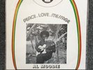 AL MOODIE - PEACE, LOVE & MESSAGE - BLACK RAM ( VERY RARE ROOTS LP ) BLACK ARK