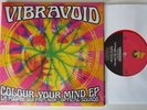 VIBRAVOID - COLOUR YOUR MIND EP. FRUITS DE MER VOL 41.RED VINYL.PINK FLOYD