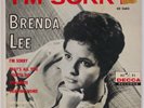 BRENDA LEE: I’m Sorry US Decca ED 2683 45 w/ PS Teen Rock Hardcover Sleeve RARE