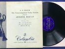 JOHANNA MARTZY UK COLUMBIA 33CX 1287 ED1 BACH UNACCOMPANIED SONATAS ORIGINAL LP