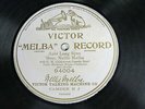 Nellie Melba - VICTOR MELBA RECORD 94004 - Auld Lang Syne - 10 Inch Disc