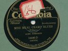 Alec Johnson Columbia 14446 E blues Miss Meal Cramp Blues b/w Sundown Blues