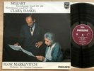 CLARA HASKIL piano concerto MOZART, MARKEVITCH 1stPress 1960s PHILIPS MINT