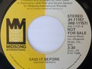 Modern Soul TOUCH OF CLASS Said It Before STEREO / MONO VG+/EX