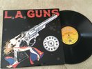L A GUNS COCKED AND LOADED LP RECORD