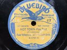 HARLEM JAZZ  FESS WILLIAMS ROYAL FLUSH ORCH - ‘HOT TOWN/ FRICTION' BLUEBIRD 78