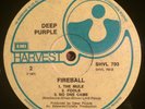 DEEP PURPLE FIREBALL rare FINLAND 1971 Press HARVEST SHVL 793