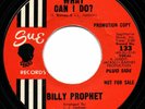 BILLY PROPHET - WHAT CAN I DO / SAD SAM  - Sue 133 Northern Classic