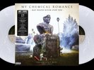 MY CHEMICAL ROMANCE May Death Never Stop You 2xLP CLEAR/WHITE SWIRL New SEALED