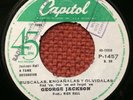 GEORGE JACKSON-CHILE RARE PROMO SINGLE CAPITOL 45 RPM 7