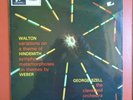 LP Walton Hindemith Variations Szell  SAX 2576 Red Semi 1E/1E (No B/S)