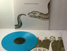 BoySetsFire s/t self-titled Lp BLUE Vinyl Record w/ lyrics insert, boy sets fire